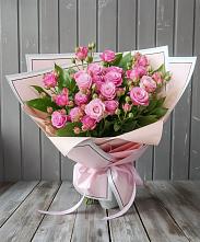 Букет Розовый кустик #REPLACE_PRED# Ревде Свердловской области
