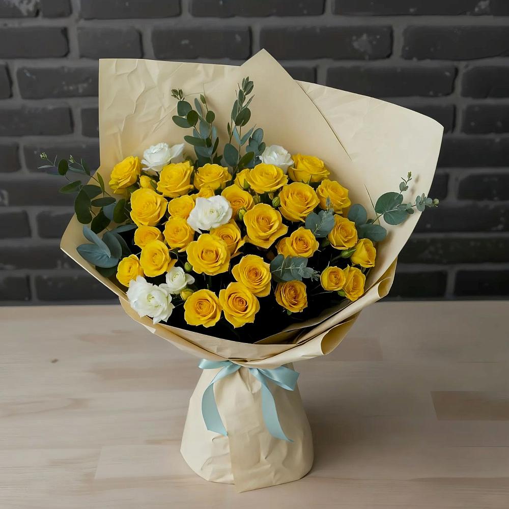 Букет цветов из: Розы в Ревде Свердловской области